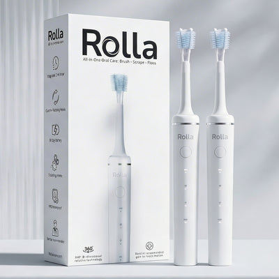 X2 Escova de Dentes Elétrica – Rotação Dupla Inteligente 