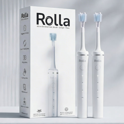 X2 Escova de Dentes Elétrica – Rotação Dupla Inteligente 
