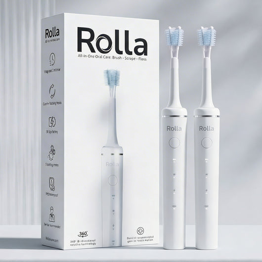 X2 Escova de Dentes Elétrica – Rotação Dupla Inteligente 